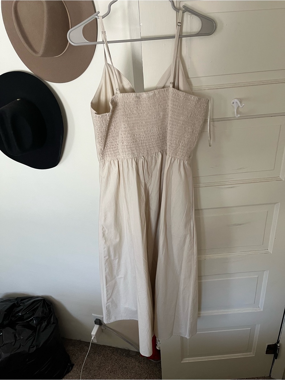 Sincerely Jules Cream Spaghetti-Strap Midi Dress - Picture 3 of 3